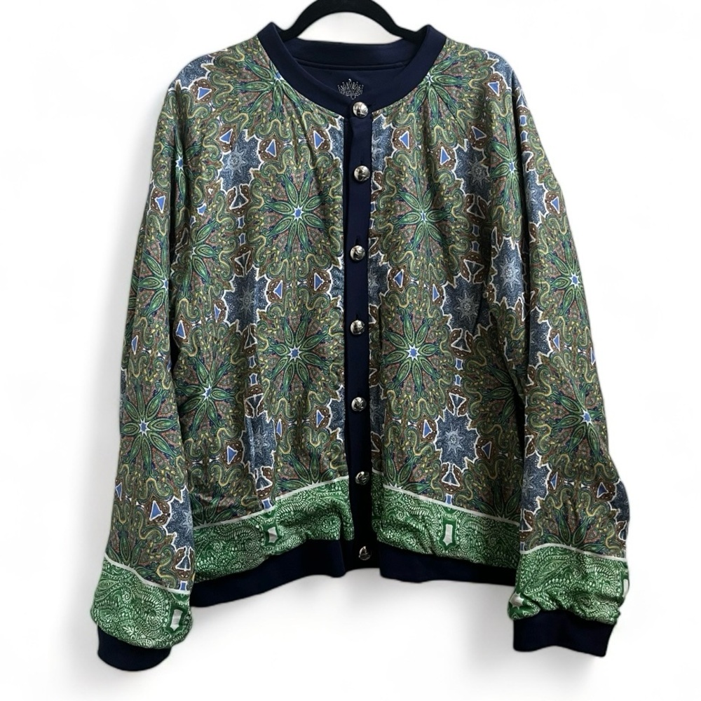 ROYALTY BY MALUMA Men's Reversible Kaleidoscope Jacket